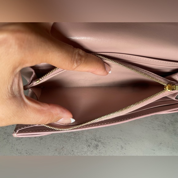 CELINE Light Pink Long Continental Wallet - Picture 12 of 15